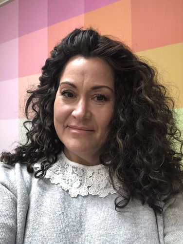 Customer photo review of Curly Dark Brown 110G