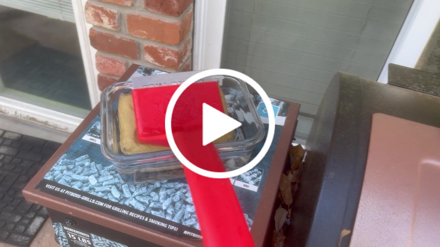 Customer video review of Grill Brush