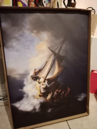 Customer photo review of La tormenta en el mar de Galilea (Rembrant)