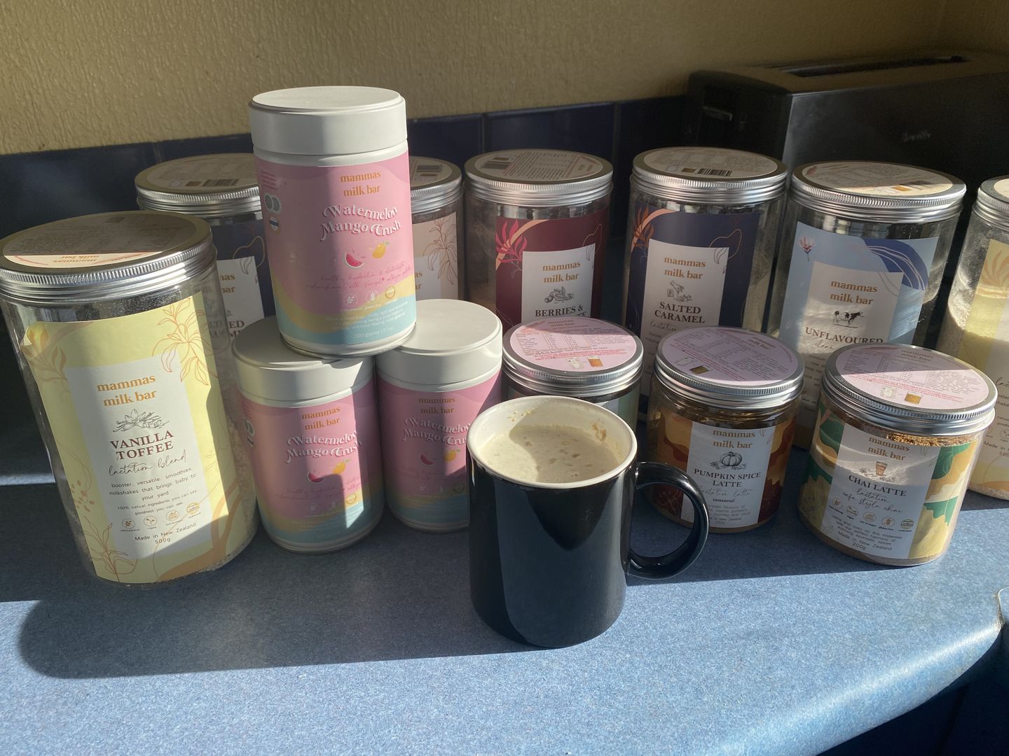 Customer photo review of Lactation Caramelised White Hot Chocolate