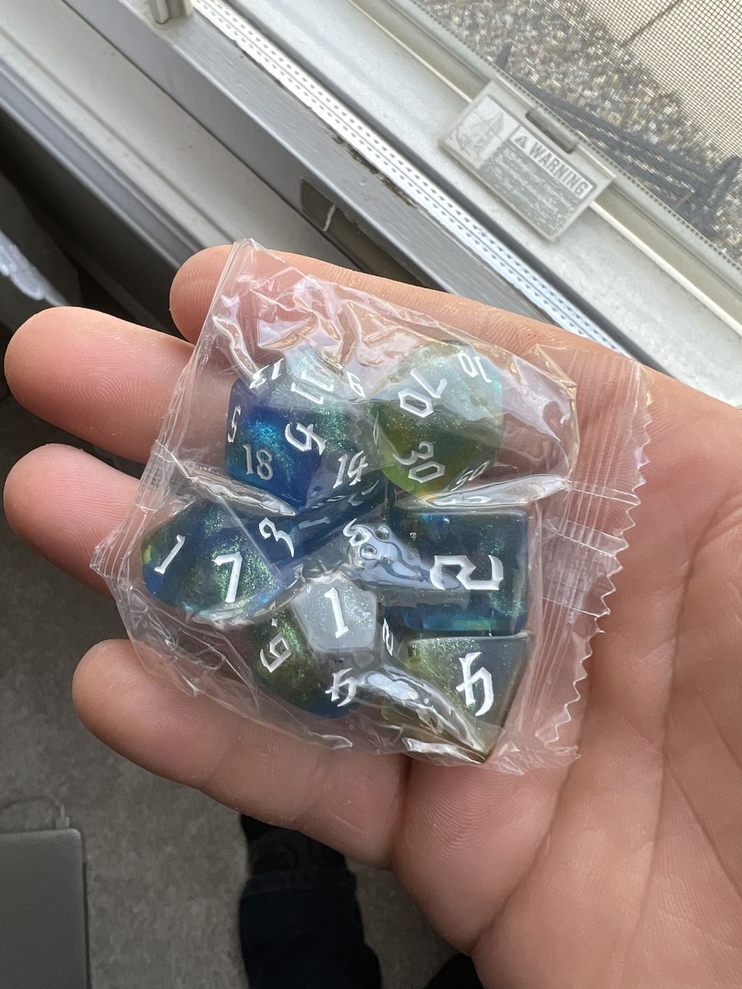Customer photo review of Mystery Dice