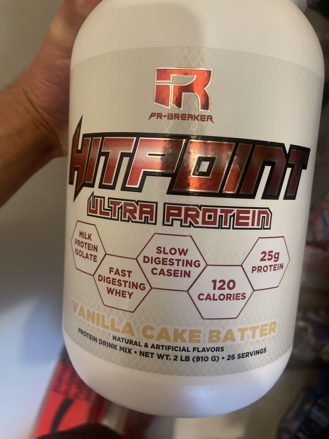 Customer photo review of HITPOINT ULTRA PROTEIN