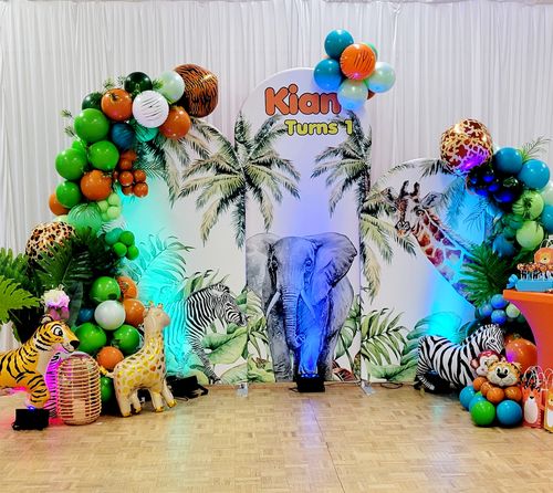 Customer photo review of Chiara Arch Backdrop Set for Event Decoration and Wedding Photography