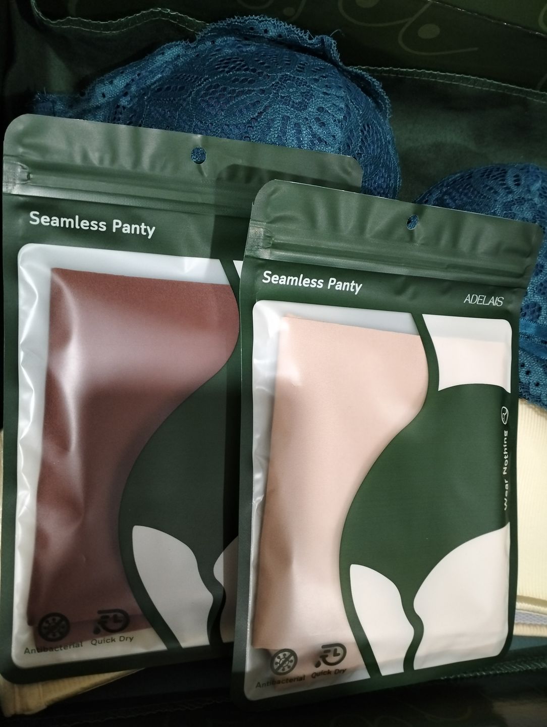 Customer photo review of [NEW-IN] Wear Nothing Seamless Antibacterial Panty