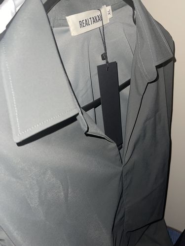 Customer photo review of RT No. 6831 DARK GRAY COLLAR SHIRT