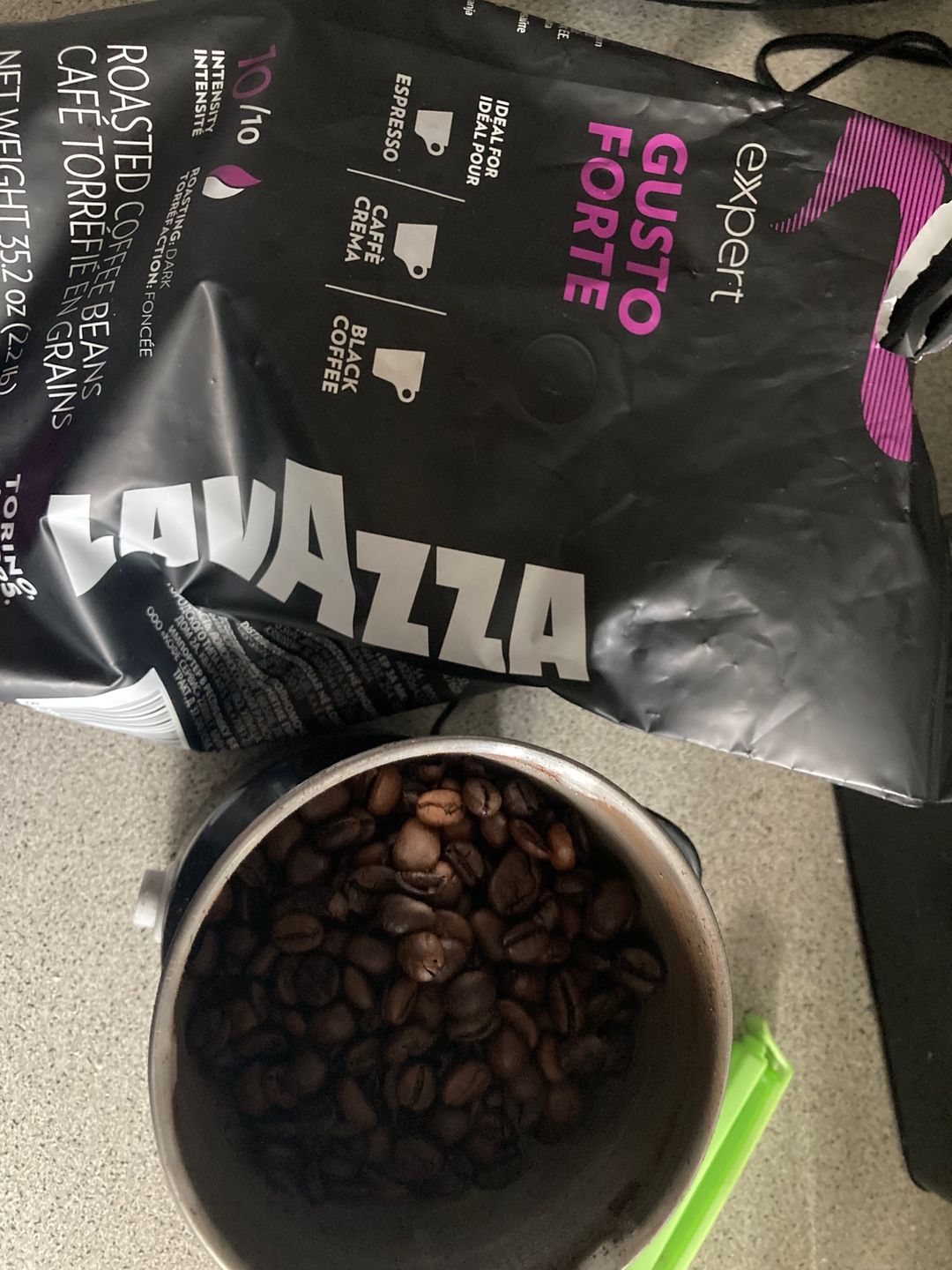 Customer photo review of Pack Lavazza Gusto Forte 1 kg más Il Filtro Classico 1 kg