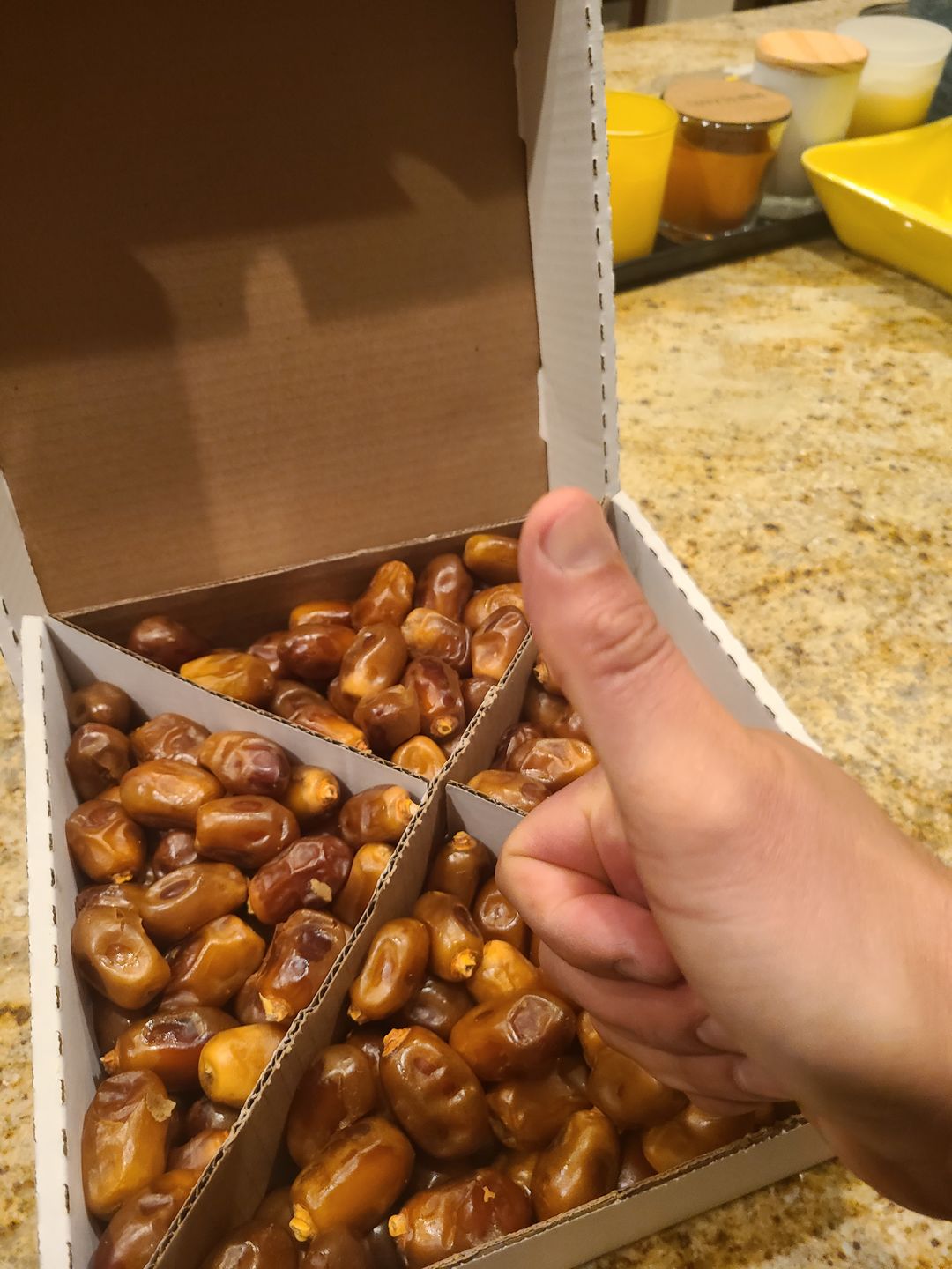 Customer photo review of Organic Zahidi Dates Bulk Generic Box