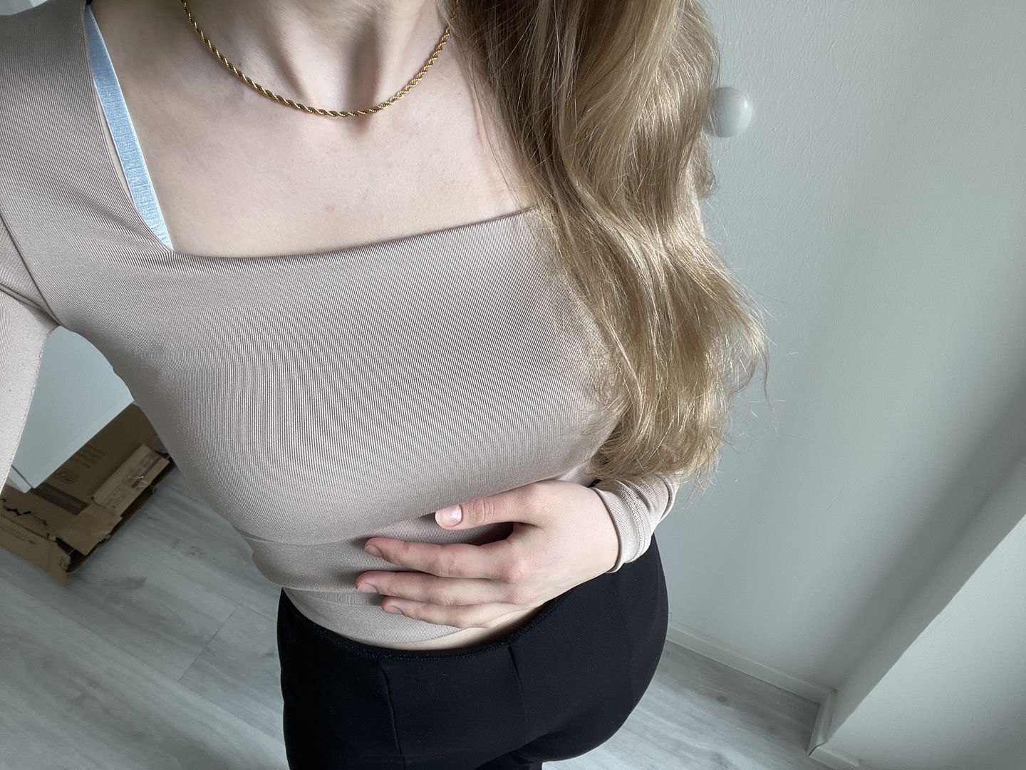 Customer photo review of Twist Halskette | Hochglanz poliert
