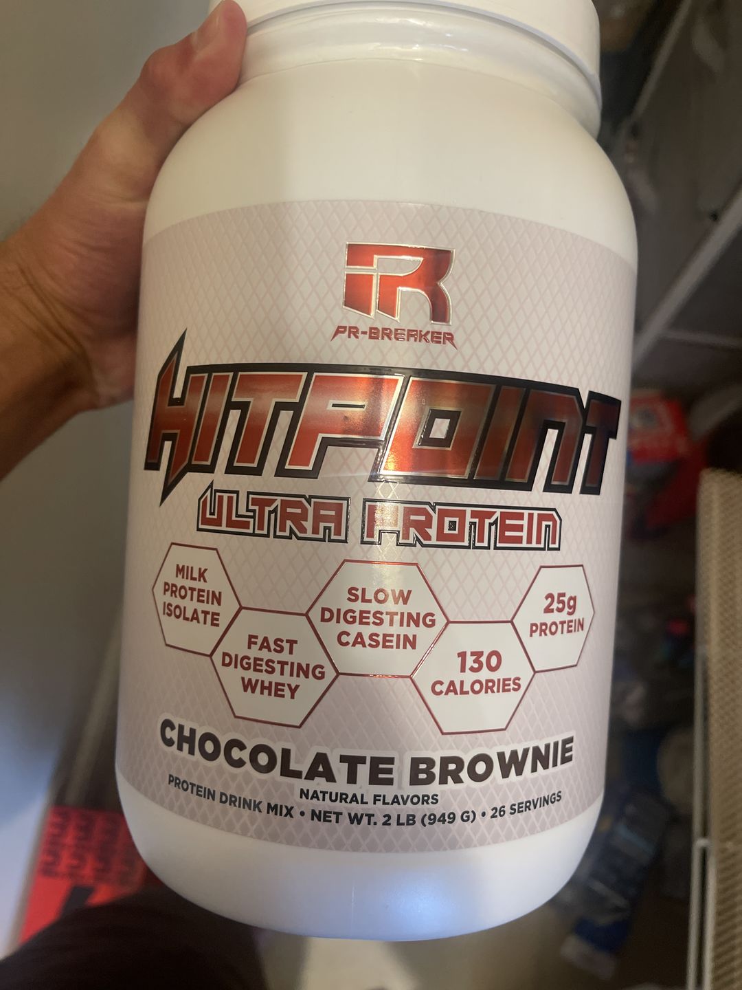 Customer photo review of HITPOINT ULTRA PROTEIN