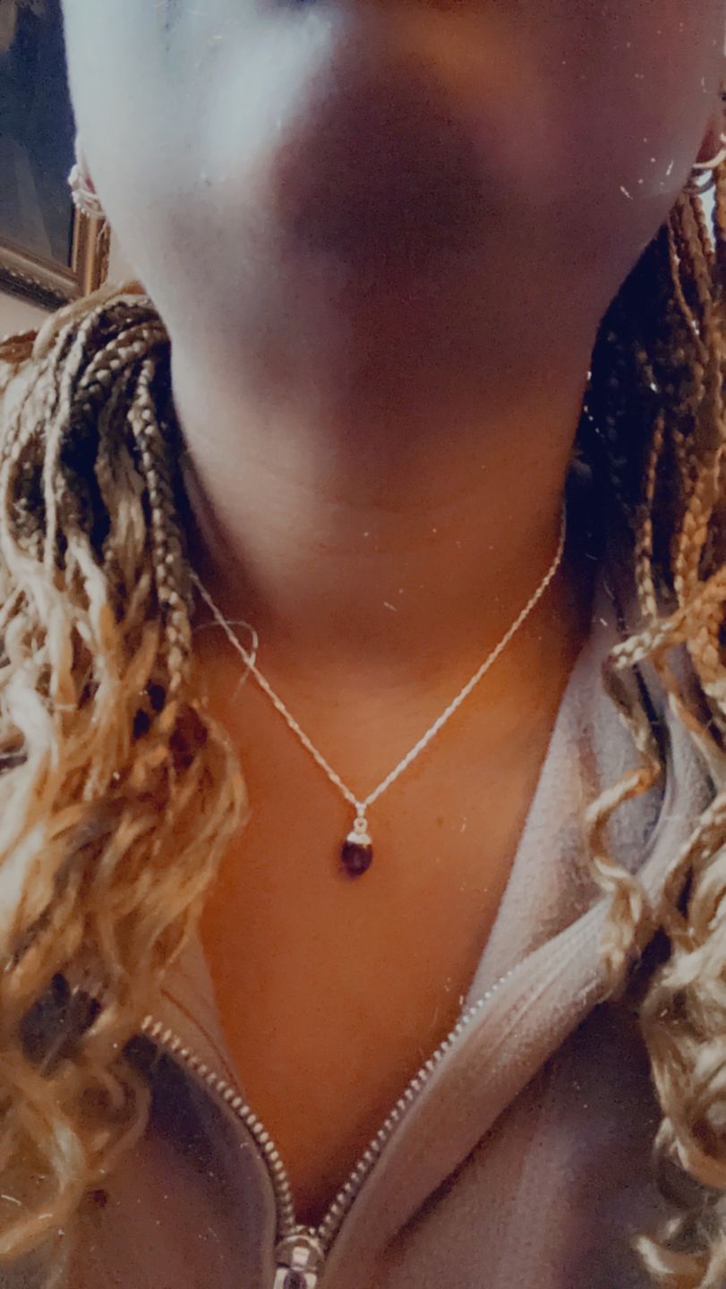 Customer photo review of Berlock Trumlad Ametist Silver