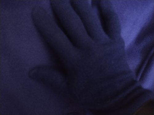 Customer photo review of Royal Blue - Classic Gloves, Pure Cashmere Finger Gloves