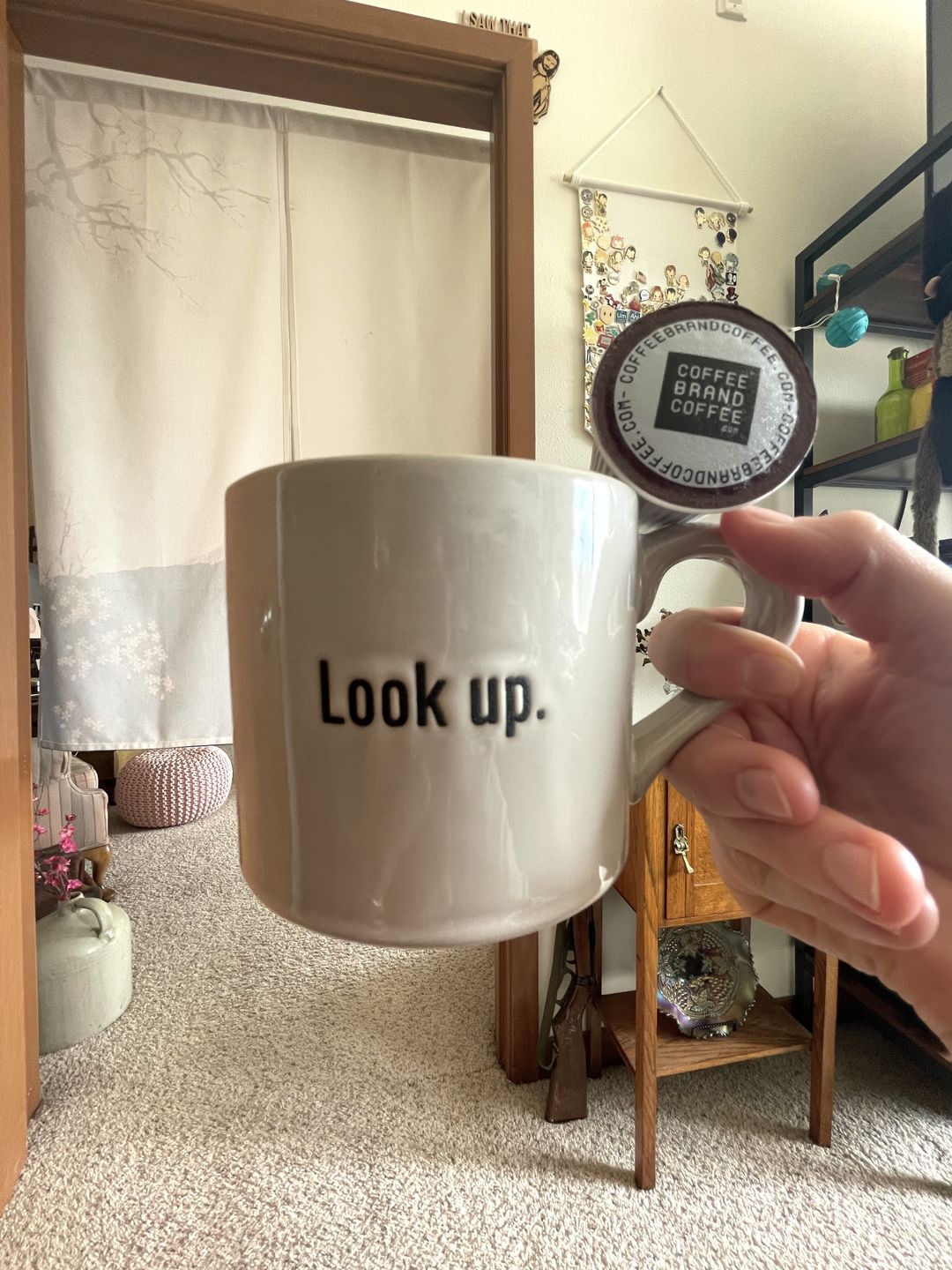 Customer photo review of Premium Dark Roast Kcups