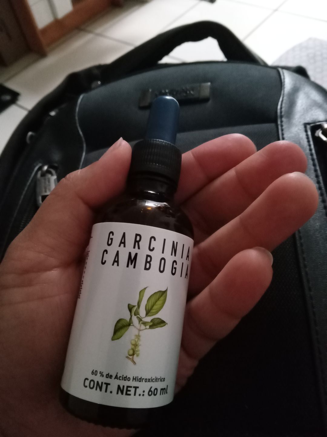 Customer photo review of Garcinia Cambogia Orgánica DOBLE (60 ml)
