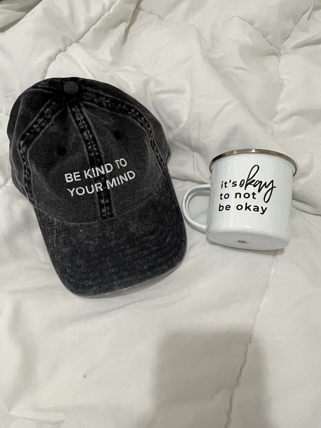 Customer photo review of It's okay to not be okay Campfire Mug