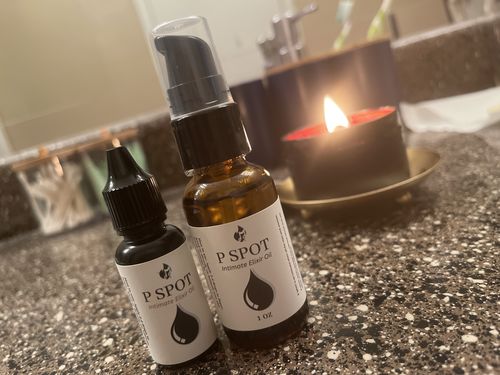 Customer photo review of P SPOT intimate elixir oil