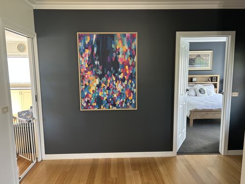 Customer photo review of Amira Rahim - Date Night - Framed Canvas Print Wall Art Print