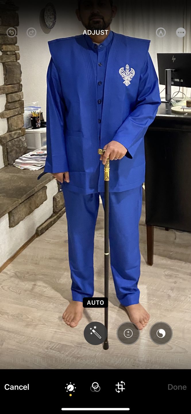 Customer photo review of Sunnah Suits Custom Handmade