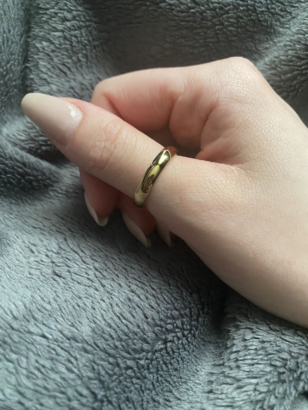 Customer photo review of Lena Ring | 18K vergoldet