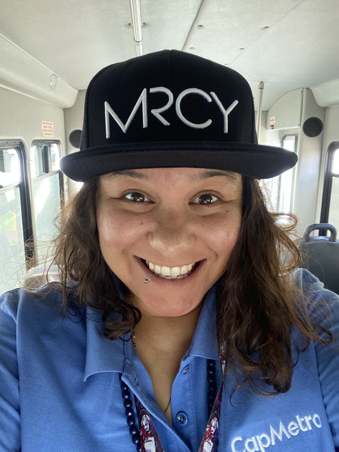 Customer photo review of MRCY - Black Snapback