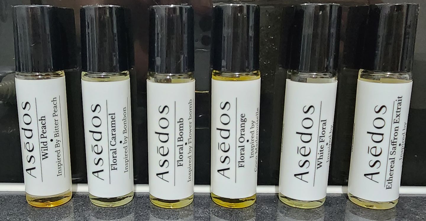Customer photo review of ETHEREAL SAFFRON EXTRAIT PERFUME OIL