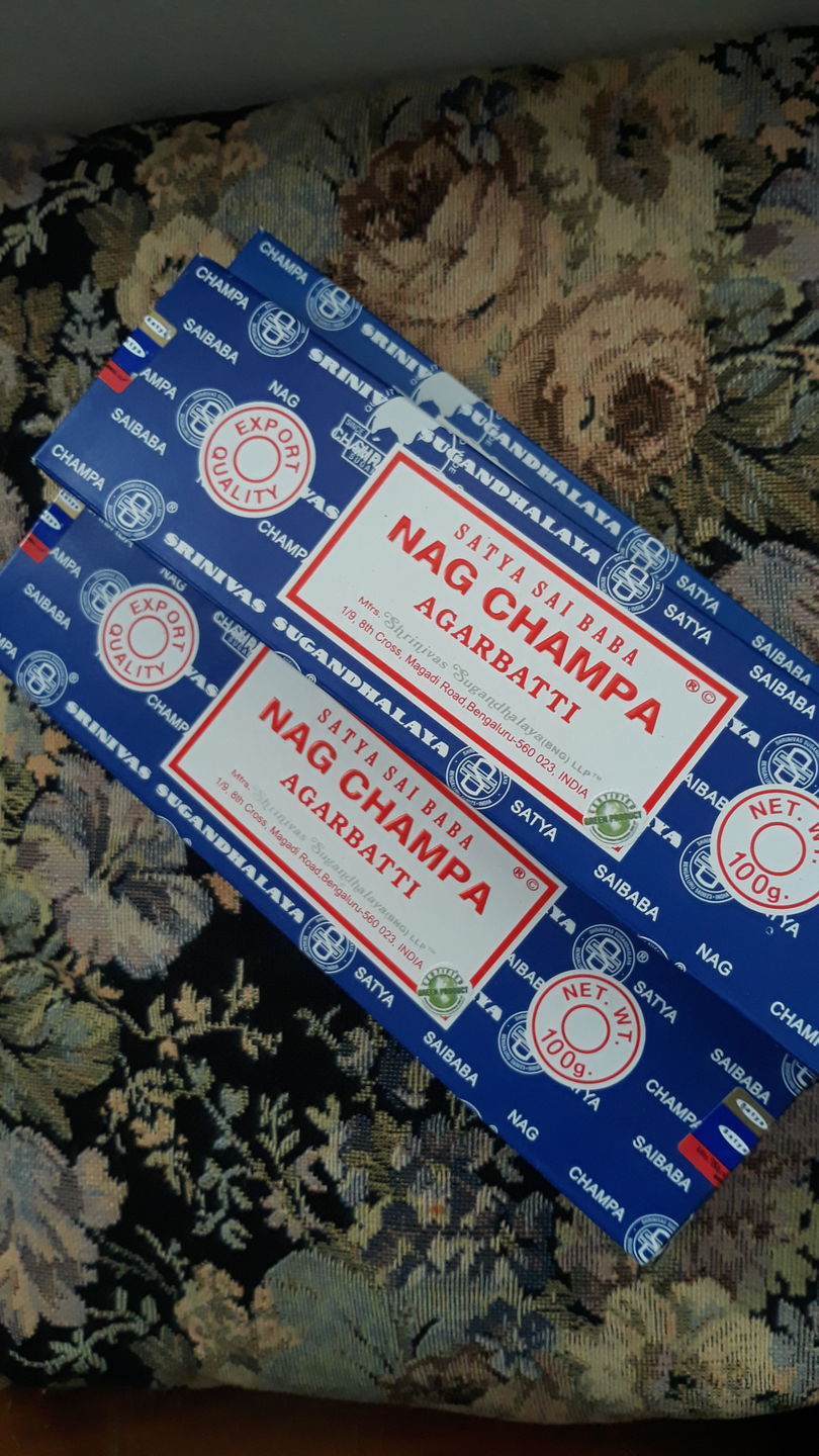 Customer photo review of Nag Champa Incense Sticks