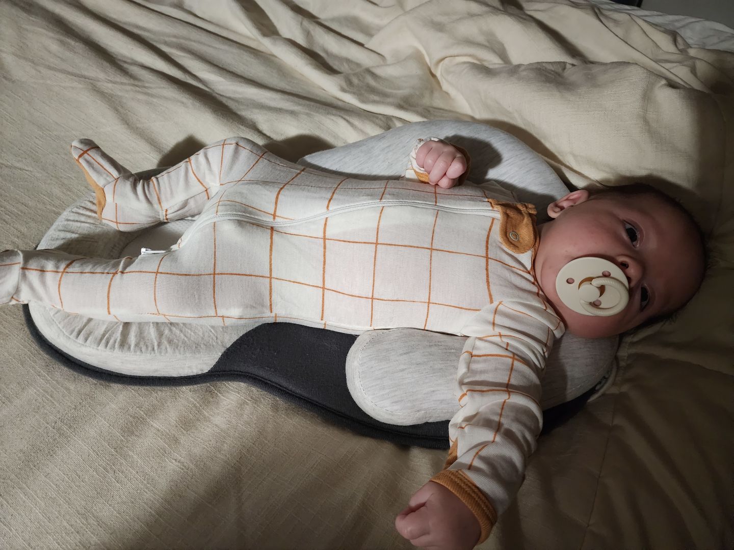 Customer photo review of Snuggle Cloud™ | Baby Lounger
