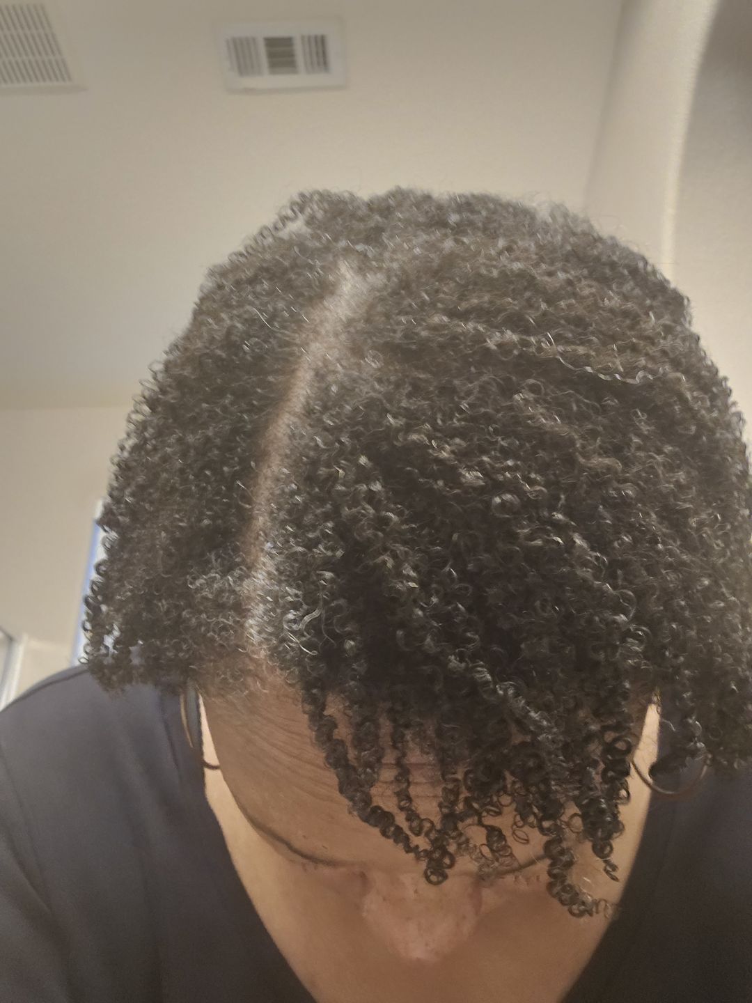 Customer photo review of Defining Flaxseed Gel for Curly Hair with Organic Jojoba Oil for Moisture and Lavender Fragrance