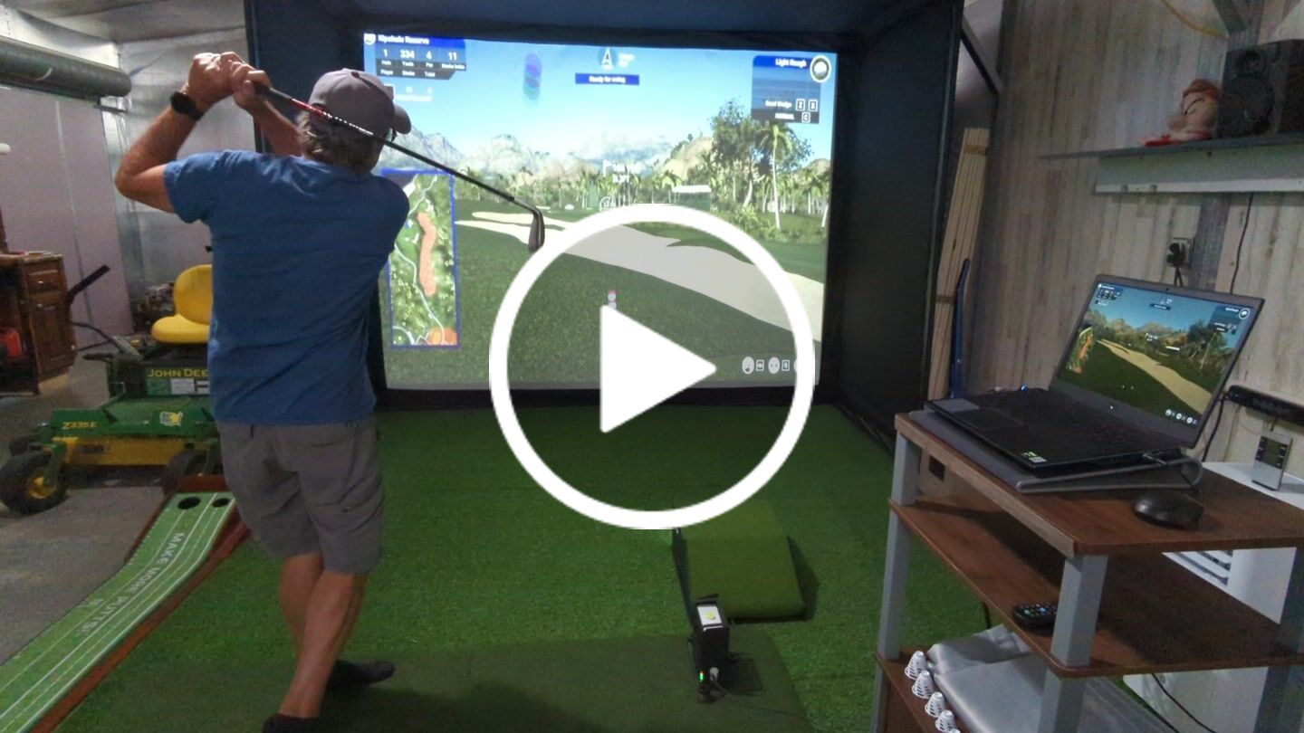 Customer video review of Optoma ZH406STx Short Throw Golf Simulator (Laser) Projector