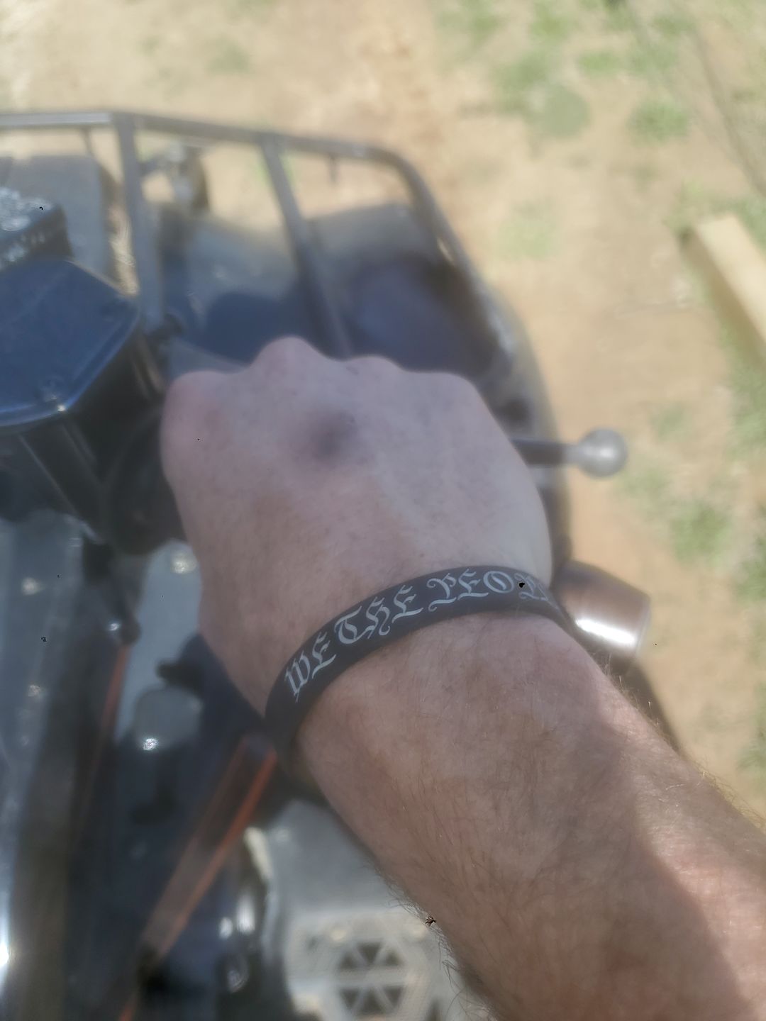 Customer photo review of Don't Tread on Me Decal
