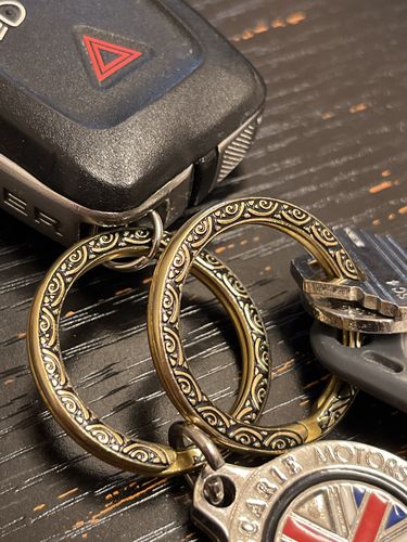 Customer photo review of Ouroboros Key Ring 5PCS