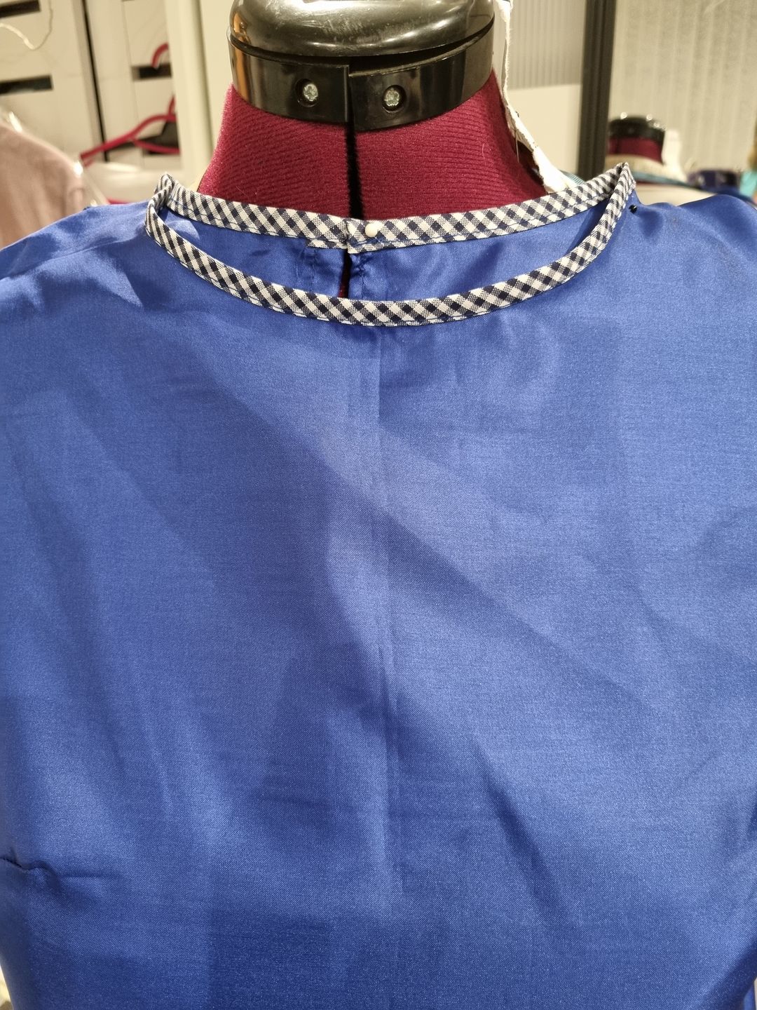 Customer photo review of Gingham Polycotton Bias Binding Tape - 5 metres