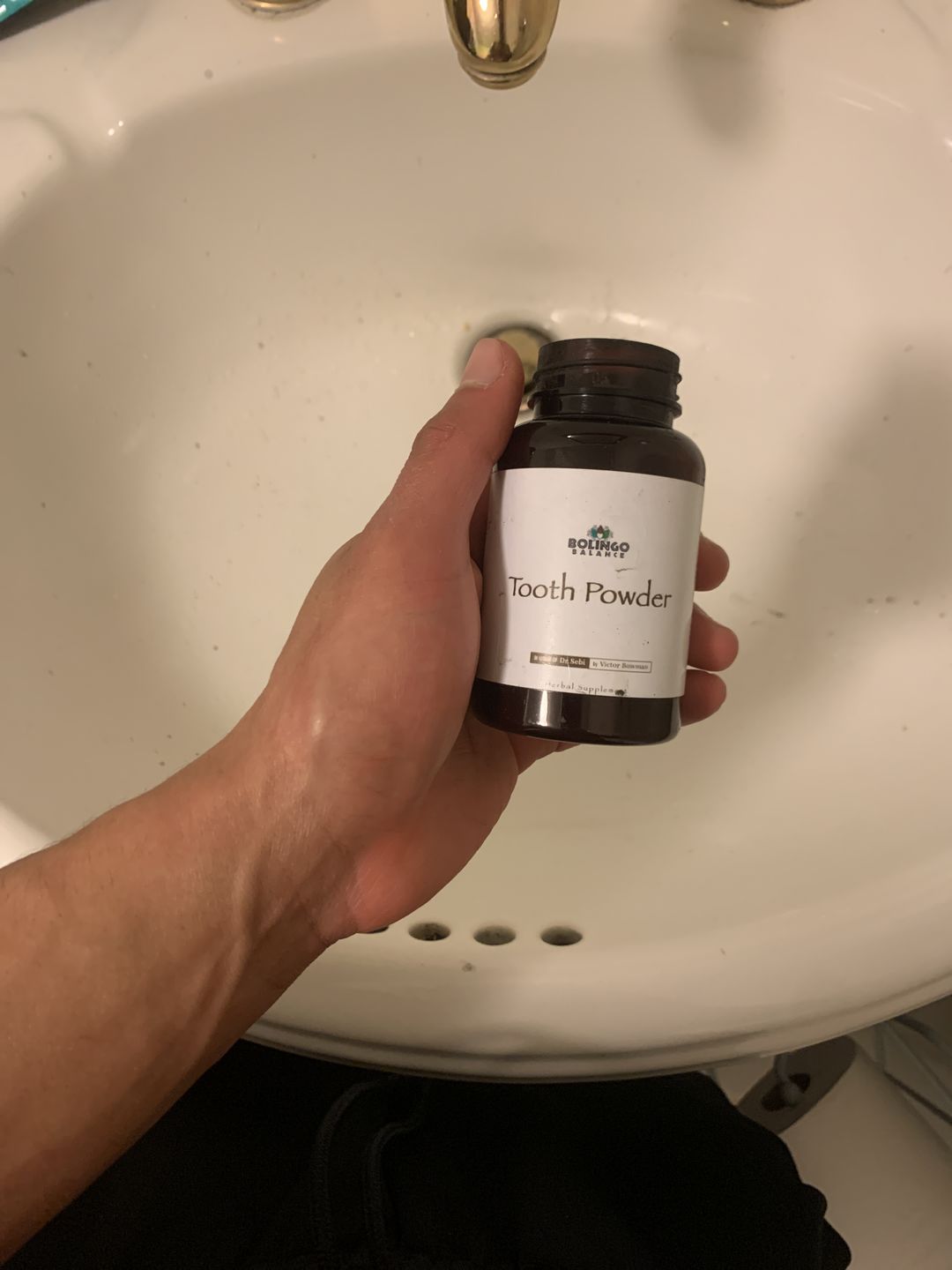 Customer photo review of TOOTH POWDER