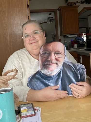 Customer photo review of Create A Custom Face Pillow