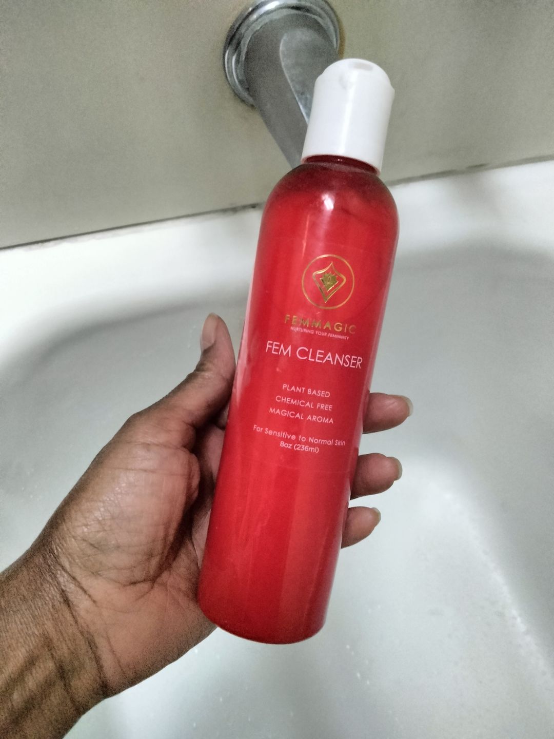 Customer photo review of FEM Cleanser