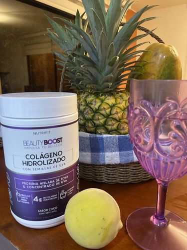 Customer photo review of COLÁGENO HIDROLIZADO CON VITAMINA C, D3, BIOTINA Y SEMILLAS DE UVA