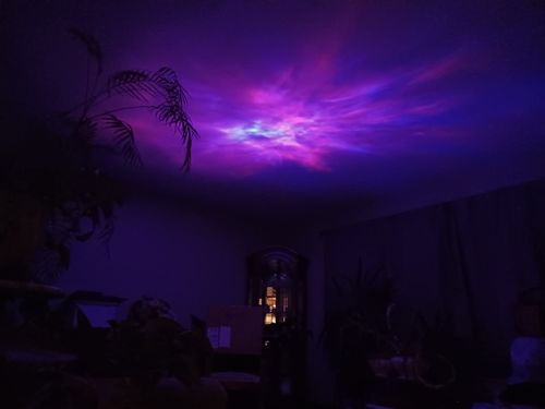 Customer photo review of Astronaut Galaxy Projector