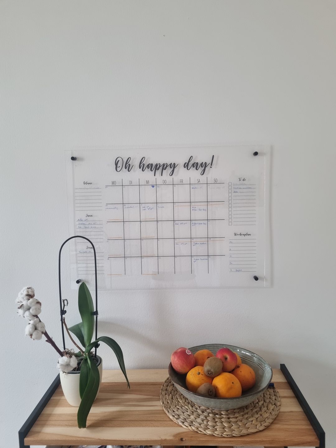 Customer photo review of 3-Namen Familienplaner