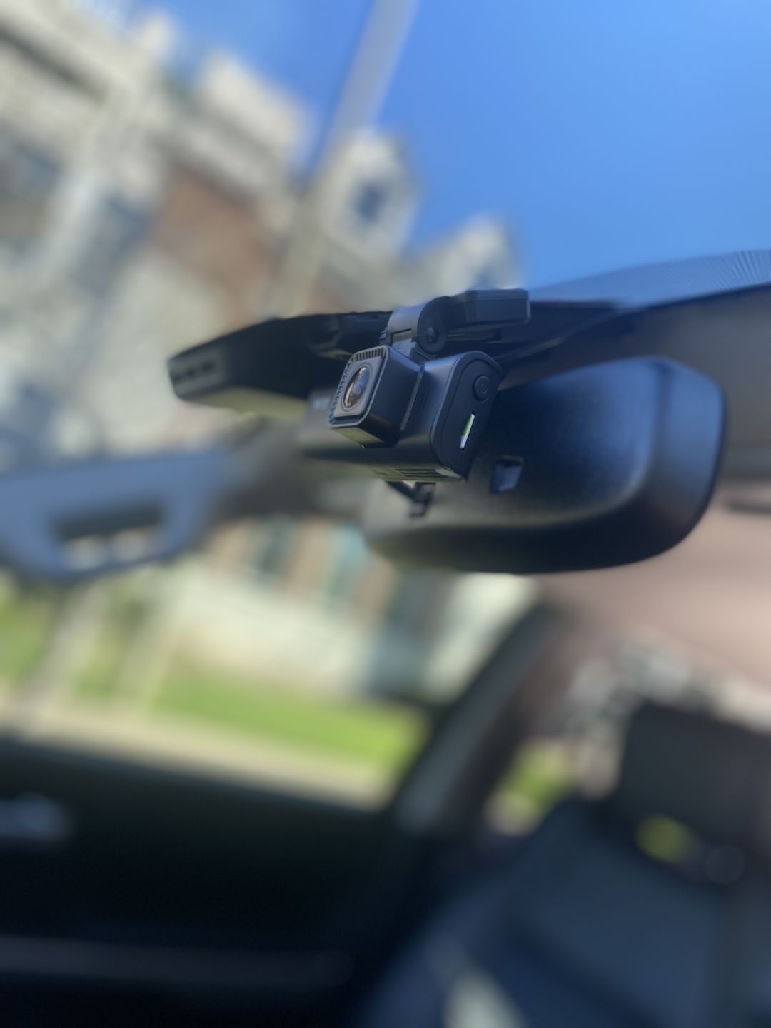 Customer photo review of Redtiger F7N 4K Dual Front and Rear Dash Cam With 64GB SD Card