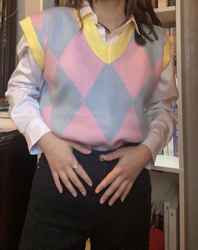 Customer photo review of Howl's Moving Sweater Vest