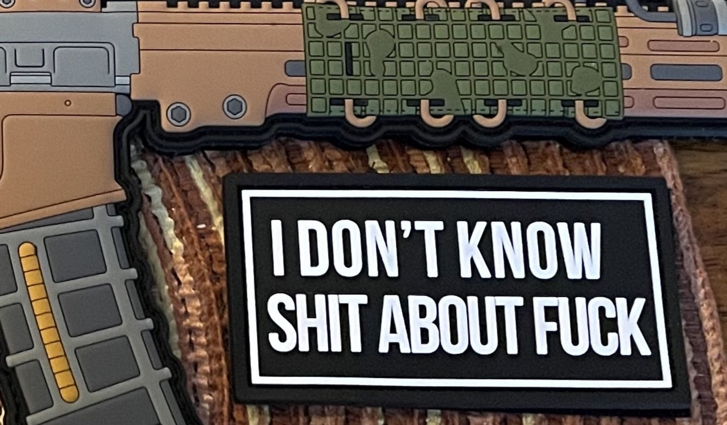Customer photo review of I Don't Know Sh!^ About F#$%