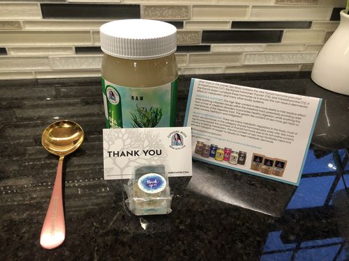 Customer photo review of Raw Sea Moss Gel