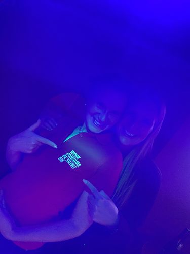 Customer photo review of POLOSHIRT MÄDELS / EDLER STICK • WORK CONSUME BE SILENT DIE