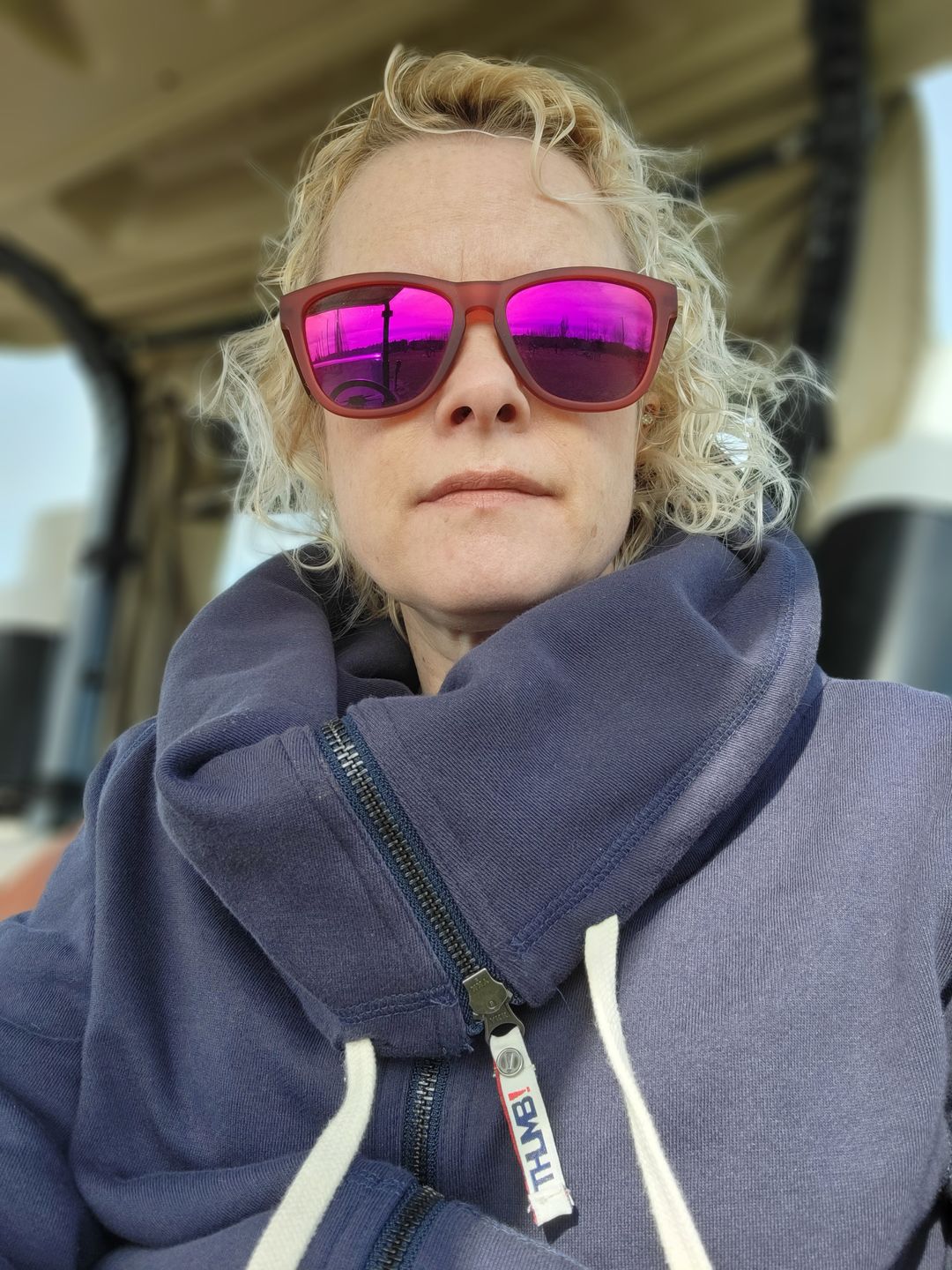 Customer photo review of THE CASEY FLEECE