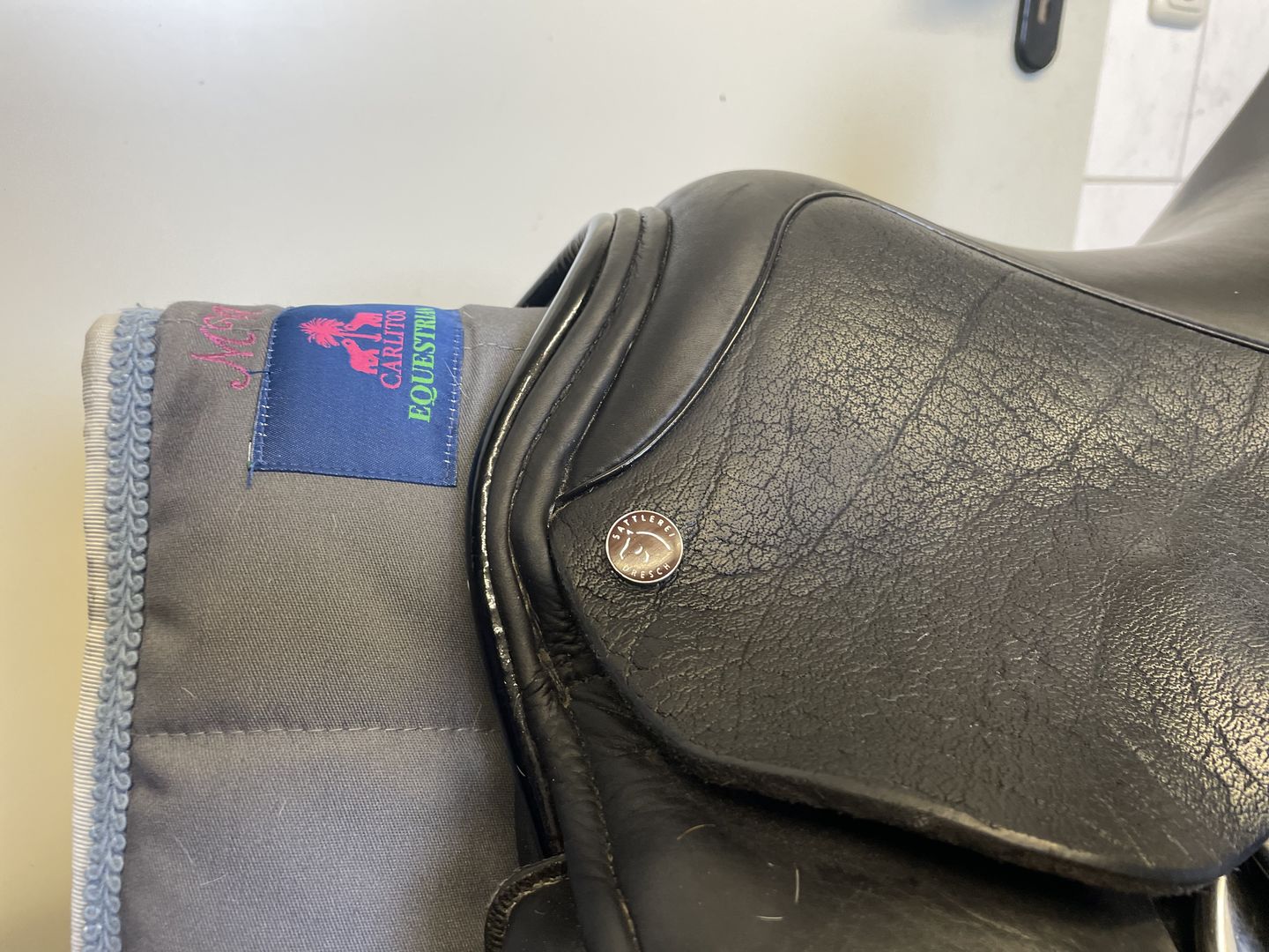 Customer photo review of Sattelpad DESIGN YOUR OWN plain