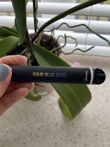 Customer photo review of 500mg CBD Disposable Vape Pen | CleanAF MAX
