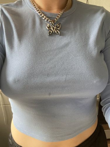 Customer photo review of Tribal Butterfly Choker