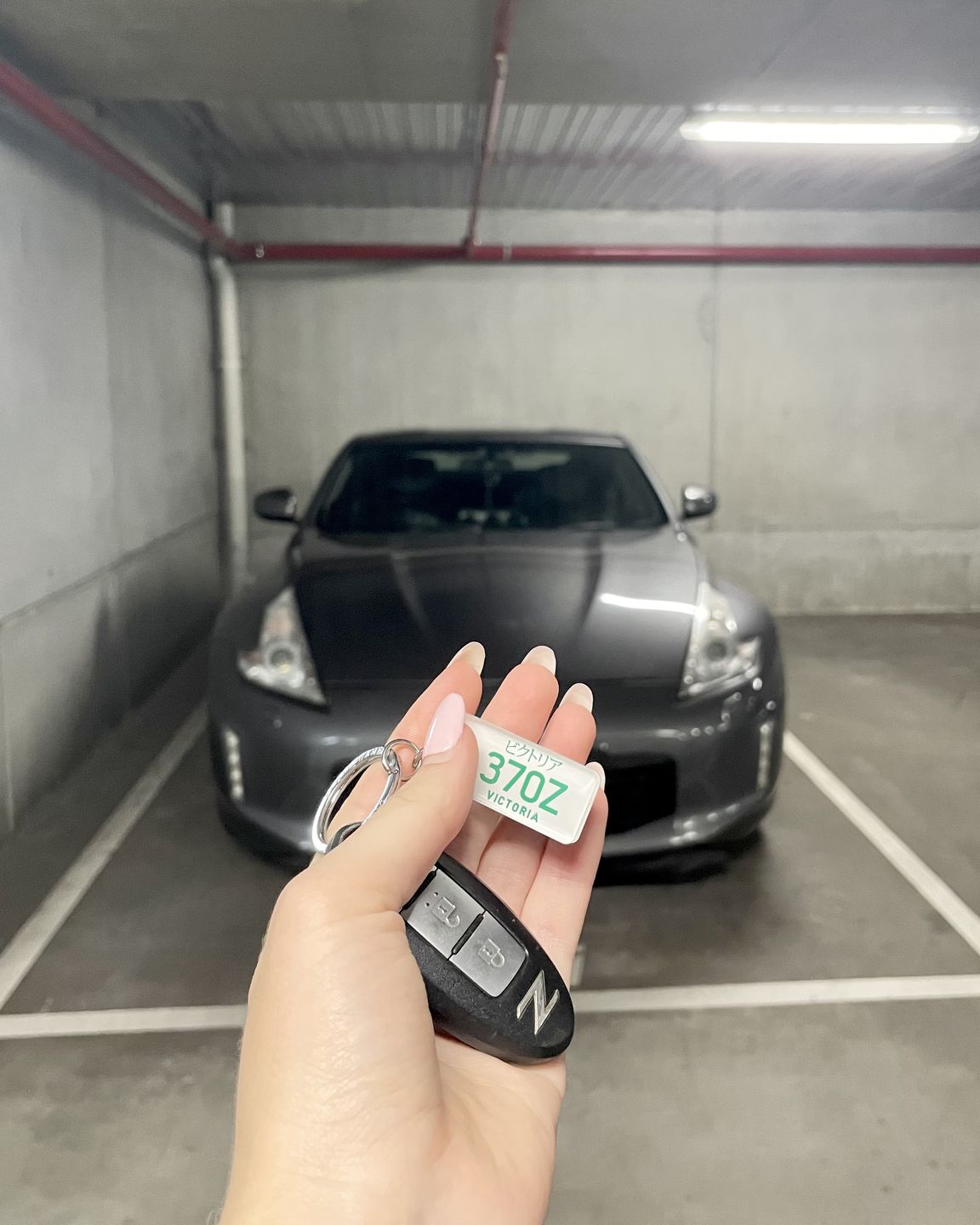 Customer photo review of VIC Japanese (JDM) Licence Plate Custom Keychain 🇯🇵