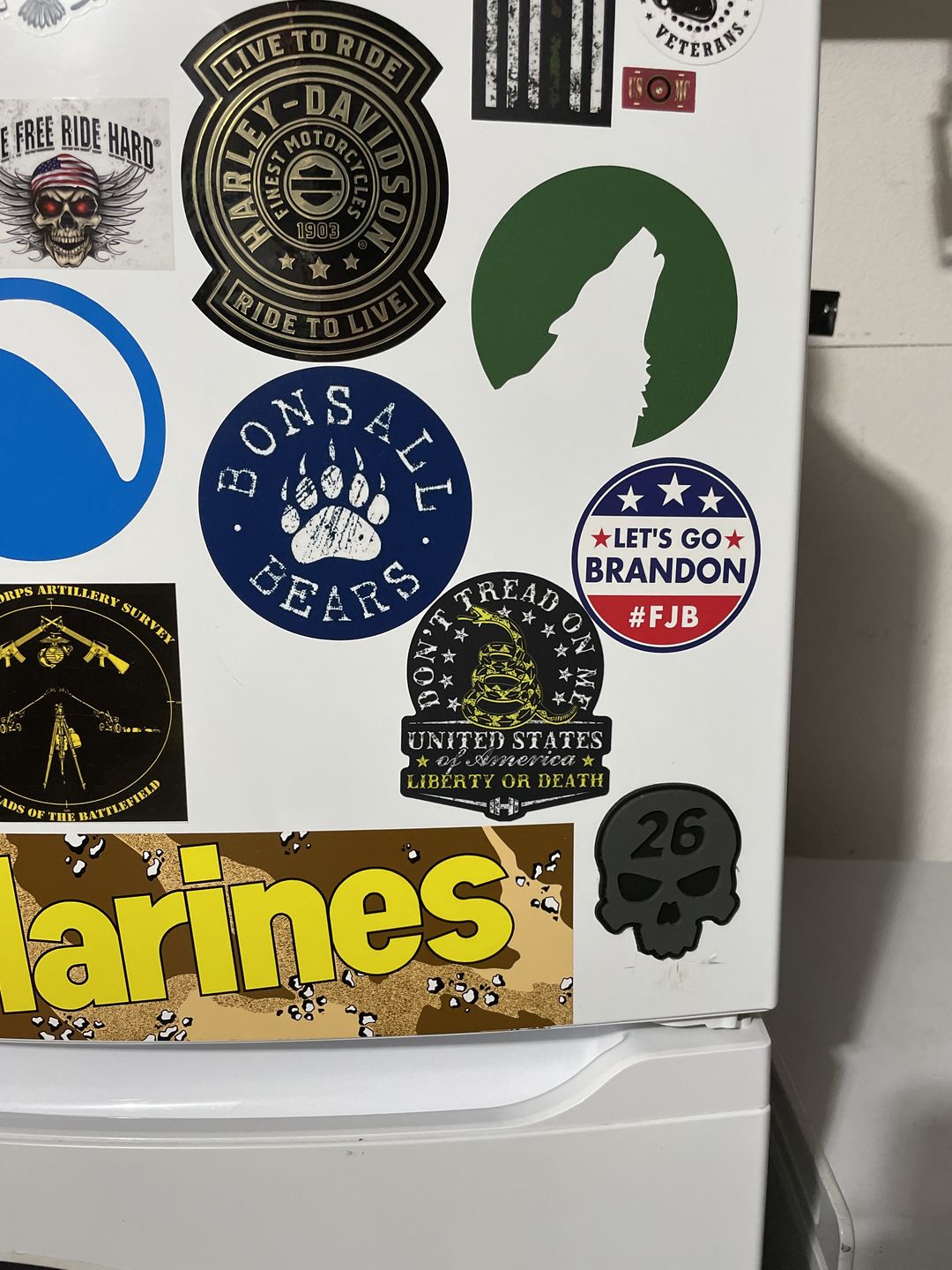 Customer photo review of Don't Tread on Me Decal