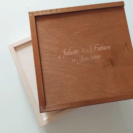 Customer photo review of 4 x 6 sliding lid photo box + compartment
