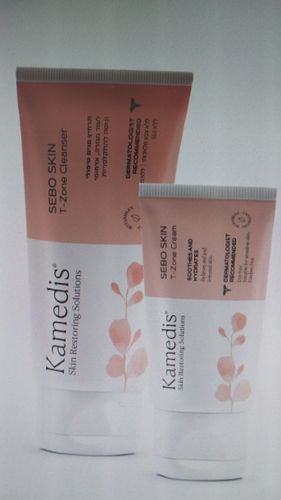 Customer photo review of ערכה טיפולית לעור פנים אדמומי | SEBO T-ZONE KIT